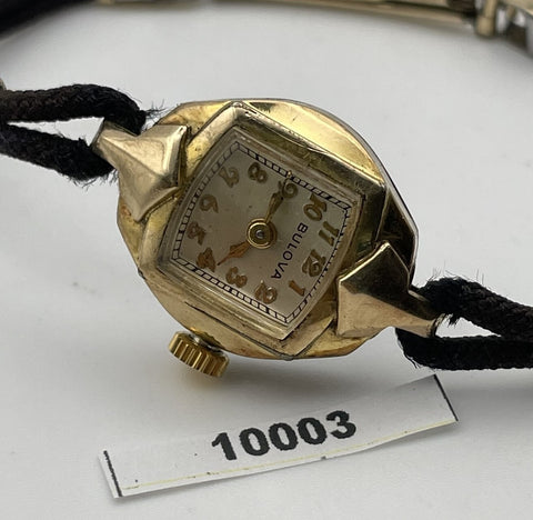PROJECT TO FIX BULOVA LADIES ARABIC COCKTAIL PETITE MANUAL GF WATCH EU SHIP 1003