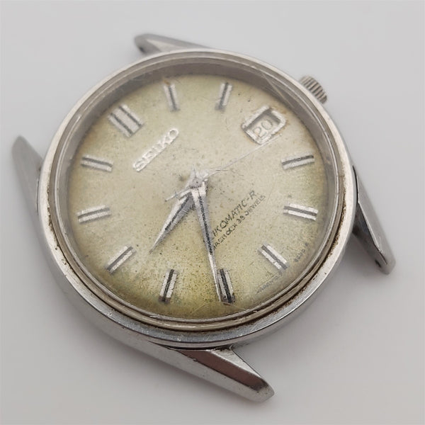 PROJECT TO FIX SEIKO SEIKOMATIC-R 8325 8000 DOLPHIN MEDALLION SS 30j AUTO WATCH