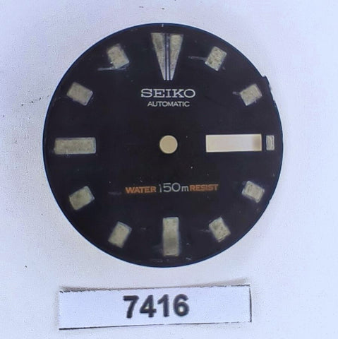 USED VINTAGE SEIKO DIAL FOR 6309 7290 DIVE WATCH BVT07416