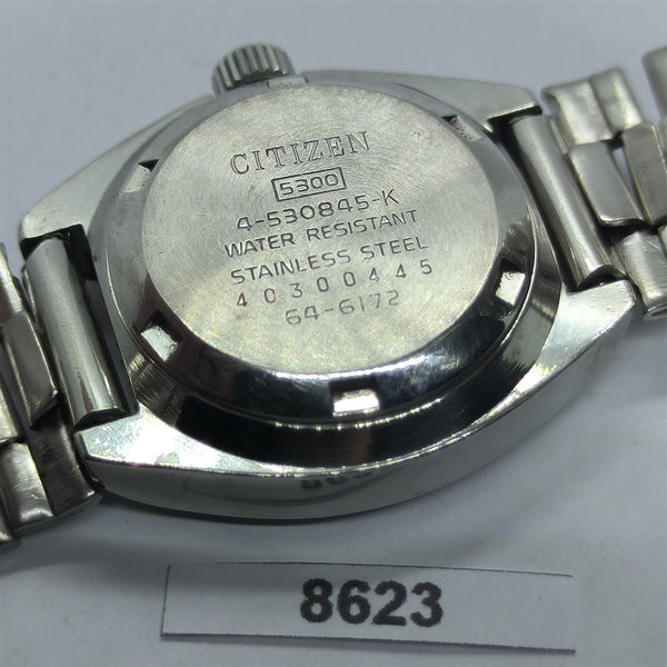PROJECT TO FIX VINTAGE CITIZEN 64-6172 LADIES DATE WATCH EU SHIP 8623