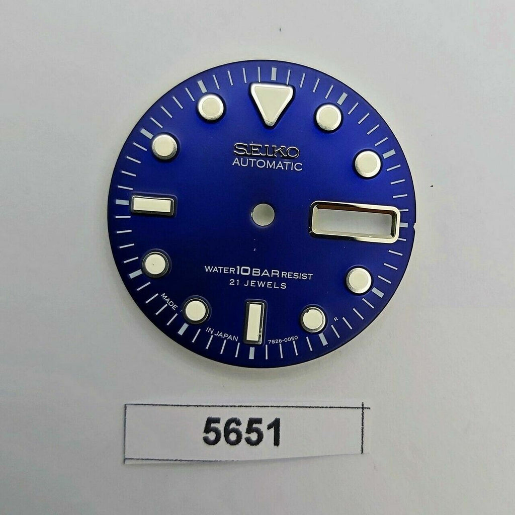 SEIKO SUNBURST DIAL 7S26 0050 10 BAR DIVERS WATCH BLUE VERSION LUMES BVT05651