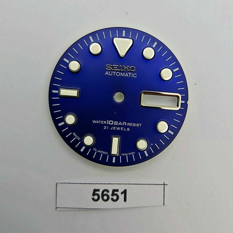 SEIKO SUNBURST DIAL 7S26 0050 10 BAR DIVERS WATCH BLUE VERSION LUMES BVT05651