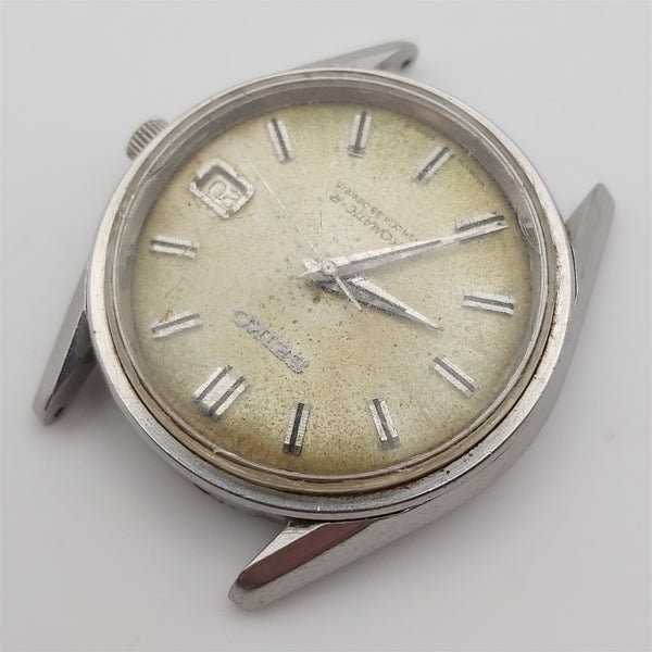 PROJECT TO FIX SEIKO SEIKOMATIC-R 8325 8000 DOLPHIN MEDALLION SS 30j AUTO WATCH