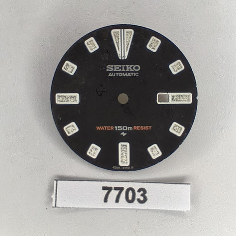 USED VINTAGE SEIKO DIAL FOR 4205 MIDSIZE DIVE WATCH BVT07703