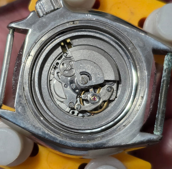 PROJECT TO FIX POLISHED SEIKO 4205 0155 AUTO MIDSIZE DATE EU SHIP SS WATCH 9657