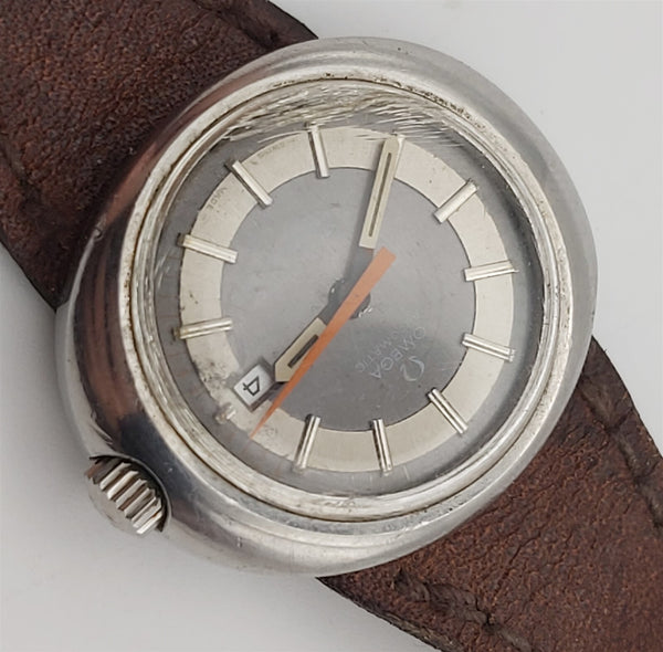PROJECT TO FIX RETRO OMEGA GENEVE DYNAMIC STEEL LADIES DATE MANUAL WATCH BVT6507