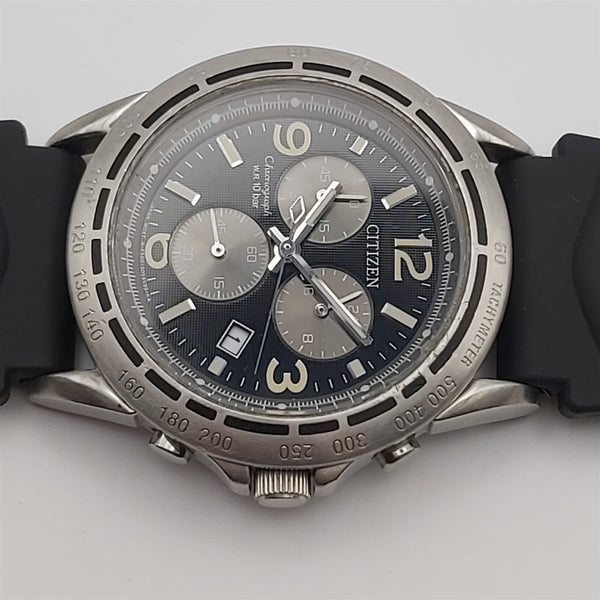 PROJECT TO FIX CITIZEN ARABIC DIAL QUARTZ SS CHRONOGRAPH MENS EU SHIP WATCH 