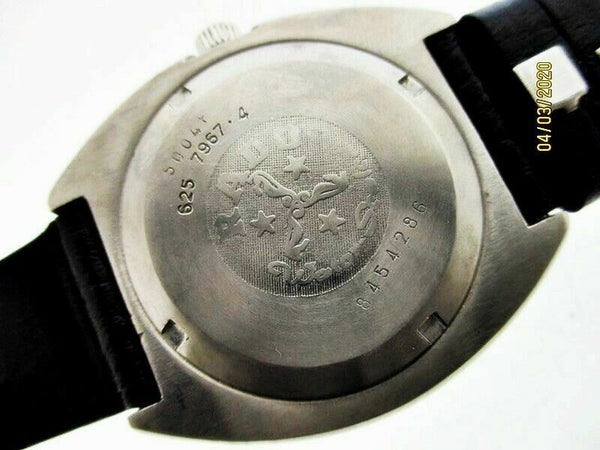 PROJECT TO FIX RADO CONWAY SS HOODED LUGS DAY DATE EU SHIP MENS WATCH NR