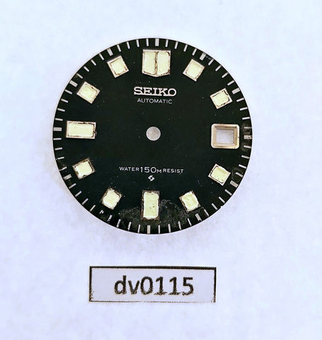 VINTAGE RARE SEIKO DIAL FOR 6105 8110 8009 CAPT WILLARD DIVE MENS WATCH DV0115