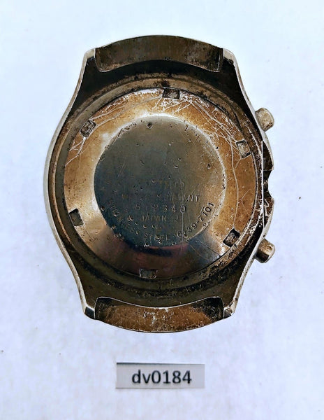 PROJECT TO FIX SEIKO 6139 7100 HELMET VADER AUTO MENS CHRONOGRAPH 812340 WATCH