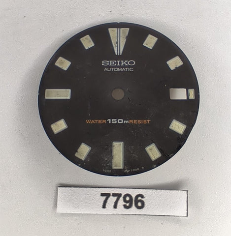 USED VINTAGE SEIKO DIAL FOR 7002 7000 DIVE WATCH BVT07796