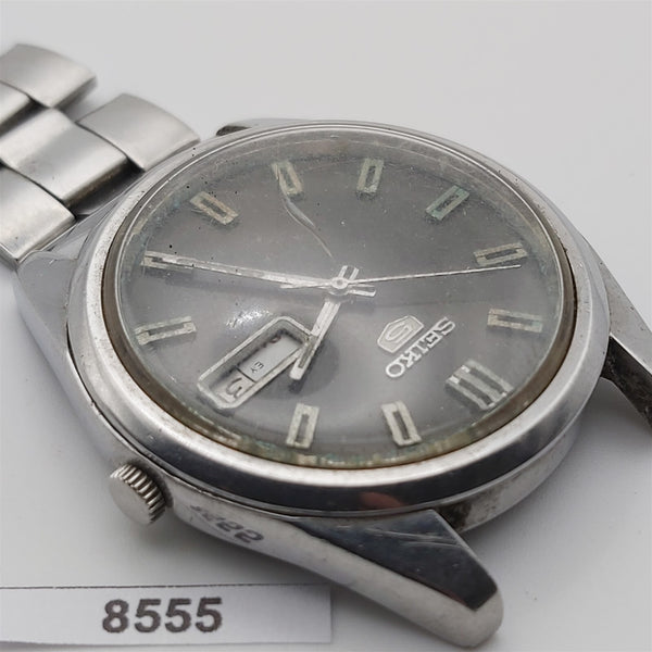 PROJECT TO FIX SEIKO 5 6309 8900 DAY DATE AUTOMATIC MENS EU SHIP WATCH 8555