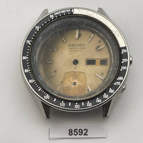 USED VINTAGE SEIKO 6139 MID CASE AND COVER CHRONOGRAPH SS WATCH BVT8592