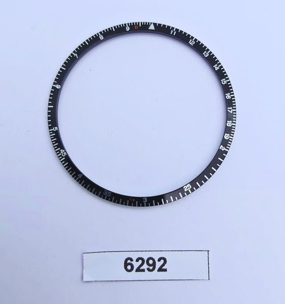 NEW FOR SEIKO MIDDLE BEZEL INSERT 6138 7000 SLIDE RULE CALCULATOR CHRONO B6292