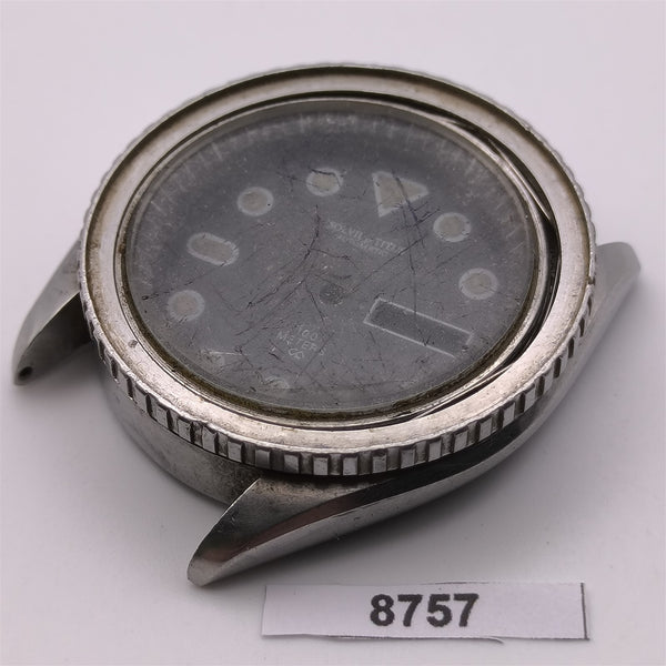 USED RARE VINTAGE SOLVIL TITUS DIVER CASE BEZEL DIAL COVER NR# BVT08757