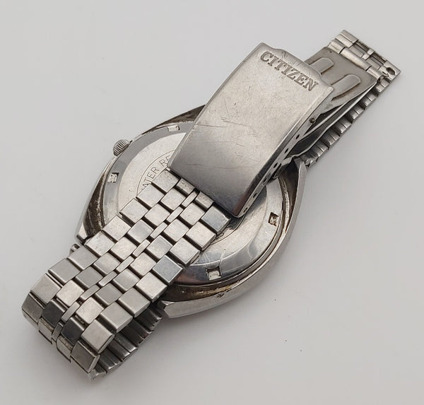 PROJECT TO FIX VINTAGE CITIZEN CRYSTAL 7 MENS SS DAY DATE 40mm WATCH BVT06630