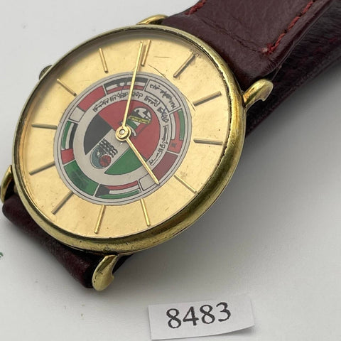PROJECT TO FIX RAYMOND WEIL GOLD PLATE ARABIC MENS MANUAL WIND WATCH 8483