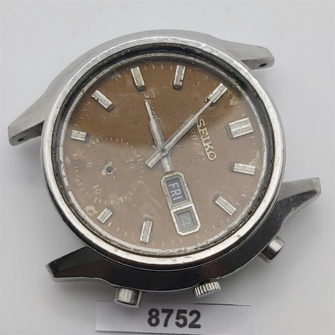 PROJECT TO FIX SEIKO 6139 MENS AUTOMATIC DAY DATE 4n2999 EU SHIP SS WATCH B8752