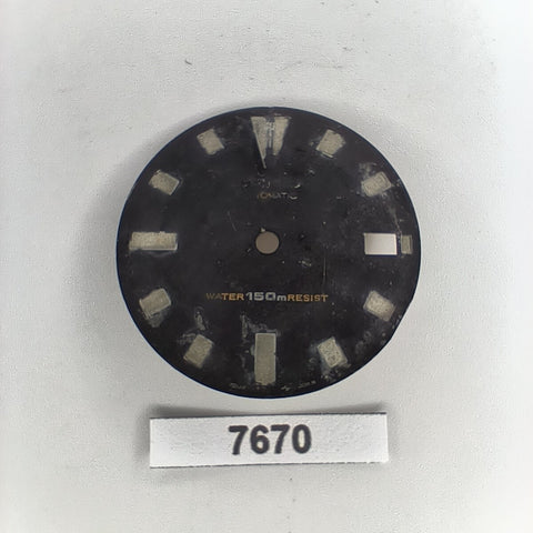 USED VINTAGE SEIKO DIAL FOR 7002 7000 DIVE WATCH BVT07670