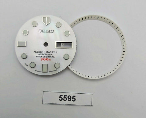 SEIKO MARINEMASTER PEARL DIAL 7S26 0020 SKX007 DIAL MINUTE TRACK SET WATCH 5595