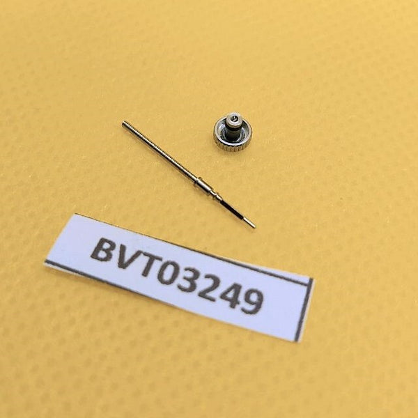 NEW CROWN STEM FOR SEIKO 6139 7100 HELMET MENS CHRONOGRAPH WATCH BVT03249
