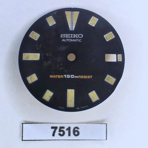 USED VINTAGE SEIKO DIAL FOR 7002 7000 DIVE WATCH BVT07516