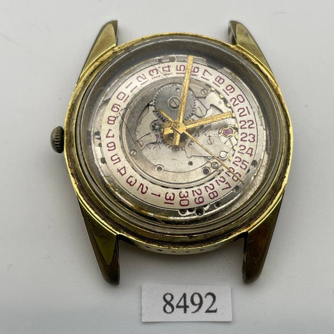 PROJECT TO FIX RADO NEW GREEN HORSE GOLD DATE EU SHIP MENS WATCH 8492