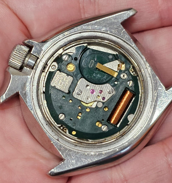 PROJECT TO FIX SEIKO SCUBA 7548 7000 QUARTZ DATE MENS DIVE 924338 SS WATCH
