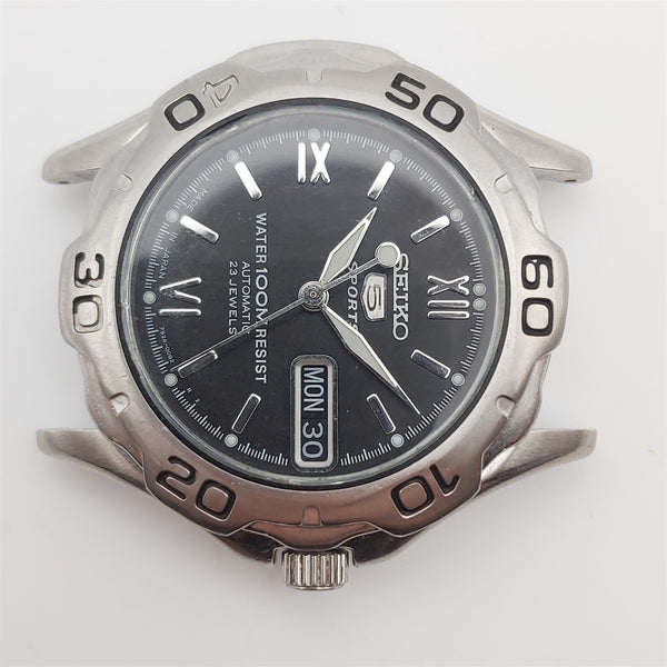 PROJECT TO FIX SEIKO SPORTS 7S36 00A0 ROUND AUTO DAY DATE MENS WATCH 10510