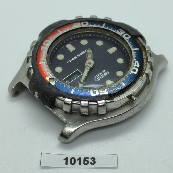 PROJECT TO FIX SEIKO SCUBA 7N36 6A1A QUARTZ SS DATE MENS 220100 WATCH