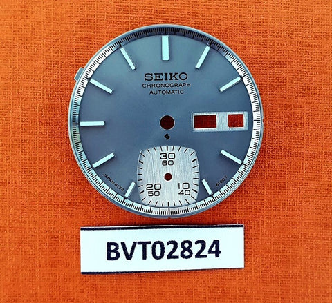 NEW AF SEIKO SILVER DIAL FOR 6139 - 6139 6040 CHRONOGRAPH WATCH BVT02824