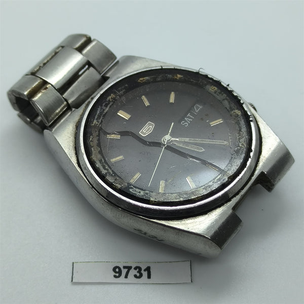 PROJECT TO FIX SEIKO 5 7009 3160 MENS SS AUTO DAY DATE WATCH BVT09731