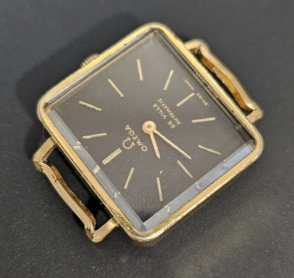 PROJECT TO FIX OMEGA de VILLE AUTOMATIC DRESS GOLD LADIES WATCH EU SHIP 6559