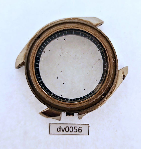USED SEIKO 7002 7020 MIDCASE, MINUTE TRACK ,GLASS KIT MENS WATCH DV0056