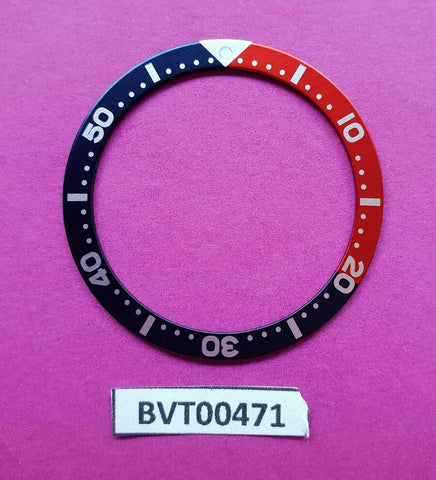 NEW SEIKO PEPSI INSERT "IO" 6105 6309 7002 SKX007 7s26 0020 DIVE WATCH BVT00471