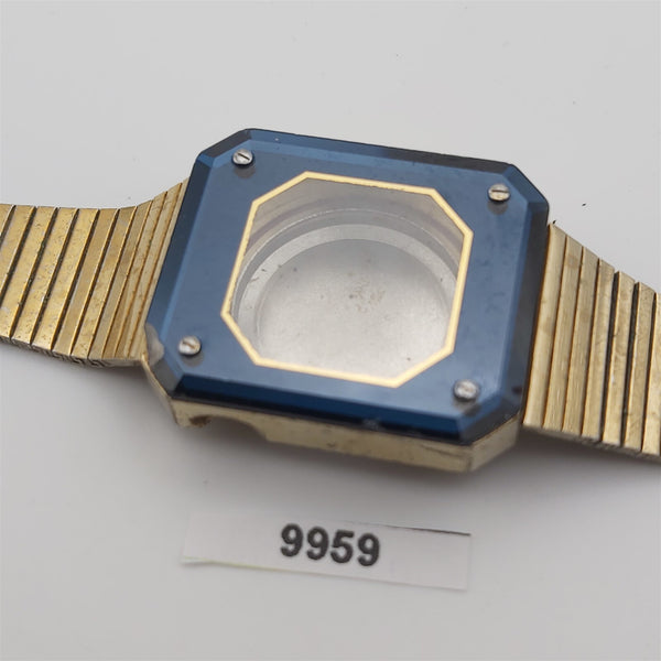 USED CANDINO GOLD BEZEL CASE BAND LADIES KIT WATCH KIT 9959