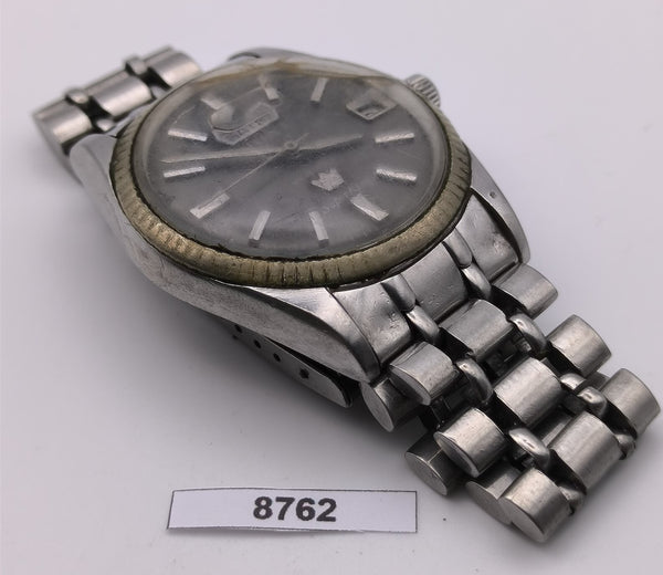 PROJECT TO FIX VINTAGE CITIZEN SUPERKING MENS SS DAY DATE WATCH EU SHIP BVT08762
