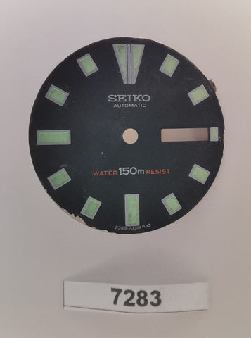 USED VINTAGE SEIKO DIAL FOR 6309 7290 DIVE WATCH BVT07283