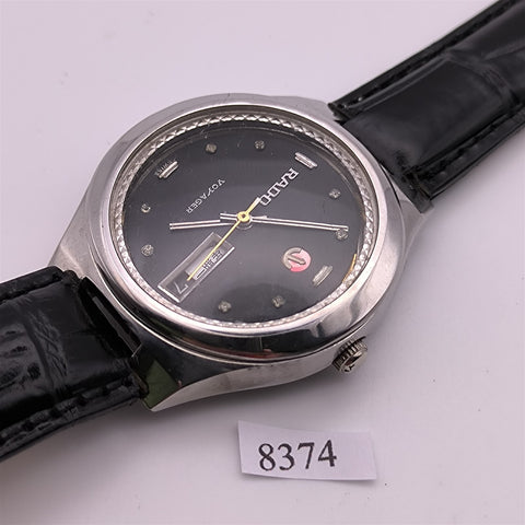 PROJECT TO FIX RADO VOYAGER SS DAY DATE EU SHIP MENS WATCH BVT08374