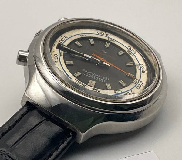 PROJECT TO FIX SEIKO 7015 7000 JDM FLYBACK CHRONOGRAPH SPEEDTIMER WATCH 9374