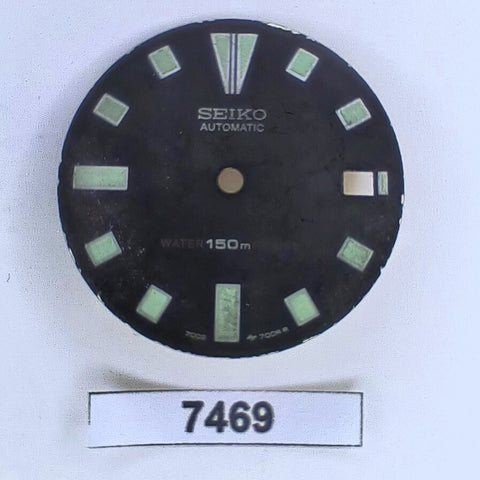 USED VINTAGE SEIKO DIAL FOR 7002 7000 DIVE WATCH BVT07469