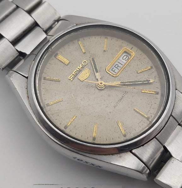 PROJECT TO FIX SEIKO 5 6309 8880 MENS AUTOMATIC DAY DATE WATCH 10222