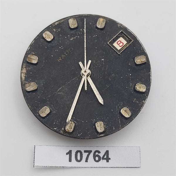 USED RADO PURPLE HORSE MANUAL WIND MOVEMENT DIAL HANDS WATCH KIT BVT010764