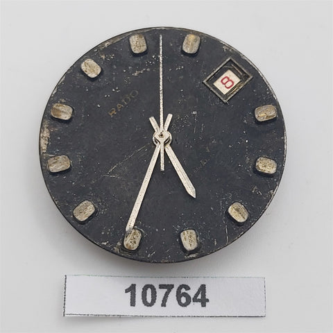 USED RADO PURPLE HORSE MANUAL WIND MOVEMENT DIAL HANDS WATCH KIT BVT010764
