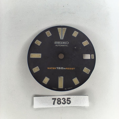 USED VINTAGE SEIKO DIAL FOR 7002 7000 DIVE WATCH BVT07835