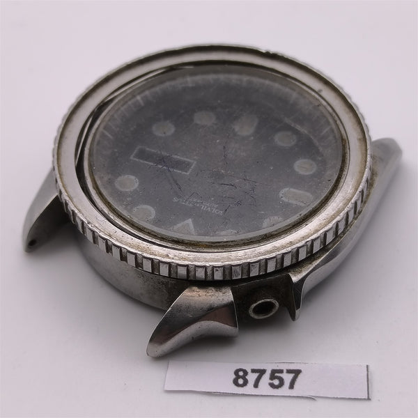 USED RARE VINTAGE SOLVIL TITUS DIVER CASE BEZEL DIAL COVER NR# BVT08757