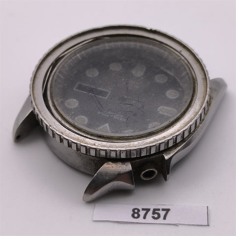 USED RARE VINTAGE SOLVIL TITUS DIVER CASE BEZEL DIAL COVER NR# BVT08757