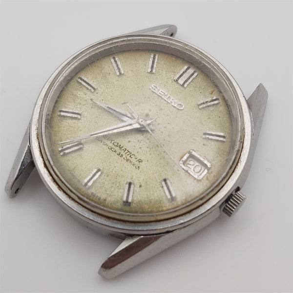 PROJECT TO FIX SEIKO SEIKOMATIC-R 8325 8000 DOLPHIN MEDALLION SS 30j AUTO WATCH
