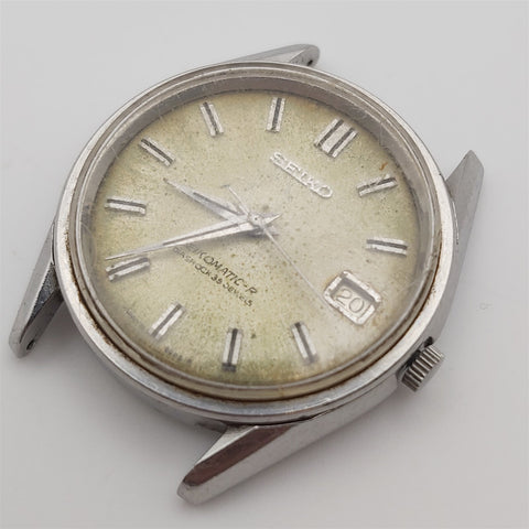 PROJECT TO FIX SEIKO SEIKOMATIC-R 8325 8000 DOLPHIN MEDALLION SS 30j AUTO WATCH