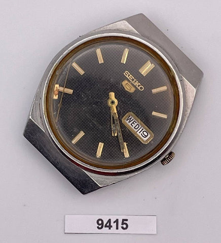 PROJECT TO FIX SEIKO 5 6309 563A MENS SS AUTO DAY DATE WATCH 9415